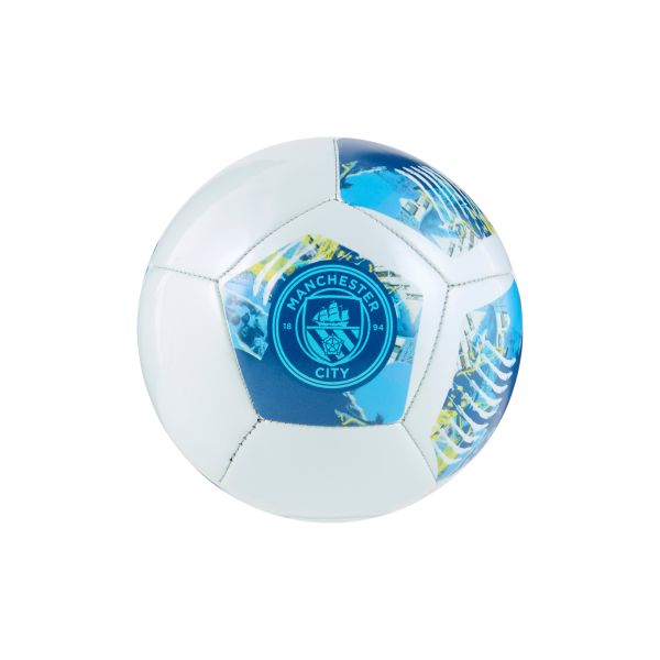(Mis 1) Mini Ball PUMA Manchester City Energy (Bianco-Blu)…x